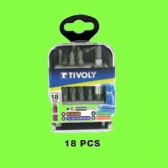 Coffret 18 embouts avec attache ceinture Coffret 18 embouts avec attache ceinture