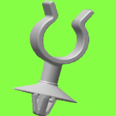 Support Pivotant 1 Tube - Swivel Clips For 1 Tube Support Pivotant 1 Tube - Swivel Clips For 1 Tube