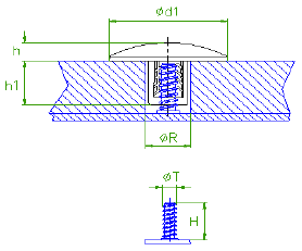 Araymond - Clip Plastique Pour Panneaux - Plastic Panel Clips