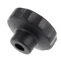 Bouton Étoile M6 pour Vis TH PA 6-6 Noir