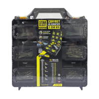 Coffret Starblock – Vis Bois/Agglo VBA-Tête Fraisée Torx -Acier Zingué – 1350 Pièces