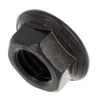 Écrou à Embase Nervuré Verbus RIPP M6 Acier Classe 10 Noir