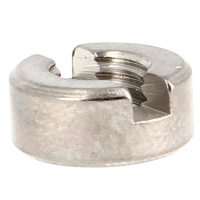 Écrou Cylindrique à Fente M6 Inox A1 DIN 546