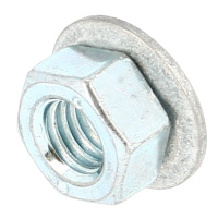 Écrou de Sécurité (Comby S) M6 Acier Zingué Blanc
