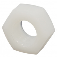 Écrou Hu PA6-6 Blanc DIN 934