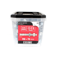 ESSBOX Goujons d'Ancrage Acier