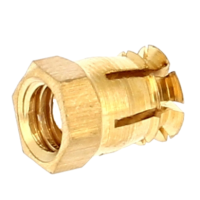 Insert à Expansion avec Bille M6X12 Laiton