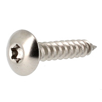 Vis de Penture Tête Ronde Large Torx Inox A2