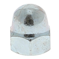 ECROU BORGNE M6 Z.BLANC DIN 1587 - 44362