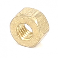 ECROU Hh M6 LAITON ISO 4033