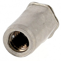 RIVKLE TETE REDUITE FUT SEMI HEXAGONAL OUV.M6 INOX EP.0.5 A 3
