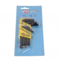 Jeu de 9 Clés Mâles Série Courte de 1/16 à 3/8