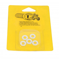 Blister de 5 Rondelles Série M AG3 OA Argent Brillant