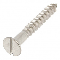 Vis Bois Tête Fraisée Fendue Inox A2 Din 97