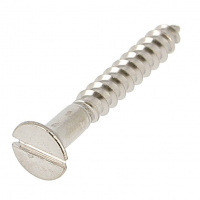 Vis Bois Tête Fraisée Fendue Inox A4 Din 97