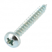 Vis Bois VBA TRZ Acier Zingué Blanc