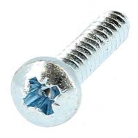 Vis Tôle TCBLZ Acier Zingué Blanc Din 7981