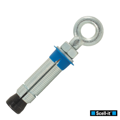 Cheville Métallique Multi-Matériaux Piton Œil Zingué