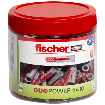 Cheville tous Matériaux FISCHER DuoPower Box de 200