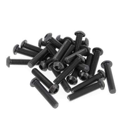 SACHET DE 25 TBHC M8X25 NOIR ISO 7380