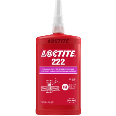 Frein Filet Faible Usage Général Loctite 222 250mL