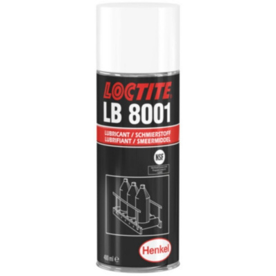 Lubrifiant Agrément Alimentaire Loctite LB 8001 Aérosol