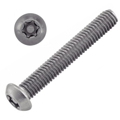 VIS INVIOLABLE TB TORX + TETON  M5X16 INOX A2