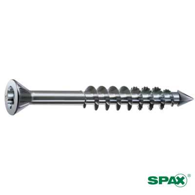 Vis MDF SPAX Tête Fraisée T-STAR plus Acier Lubrifié WIROX avec Pointe CUT