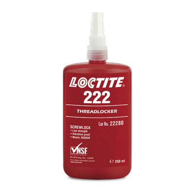 FREINFILET FAIBLE USAGE GENERAL LOCTITE 222
