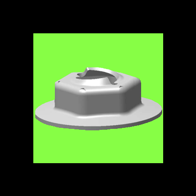 Ecrou Fileteur Pour Tige Lisse - Self-Threading Nut To Screw On Smooth Stem
