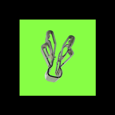 Fixations d'habillage