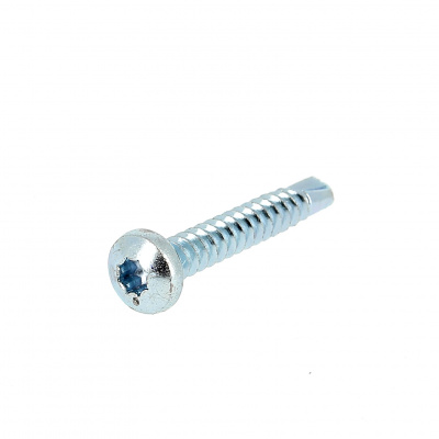 Autoperceuse TCB 8 Pans Creux Acier Zingué Blanc DIN 7504N