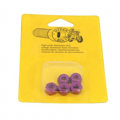Blister de 5 Ecrous Nylstop Dural 2030 OA Violet