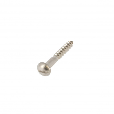 Vis Bois Tête Ronde Fendue Inox A4 Din 96